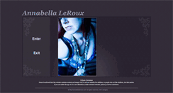 Desktop Screenshot of annabellaleroux.com